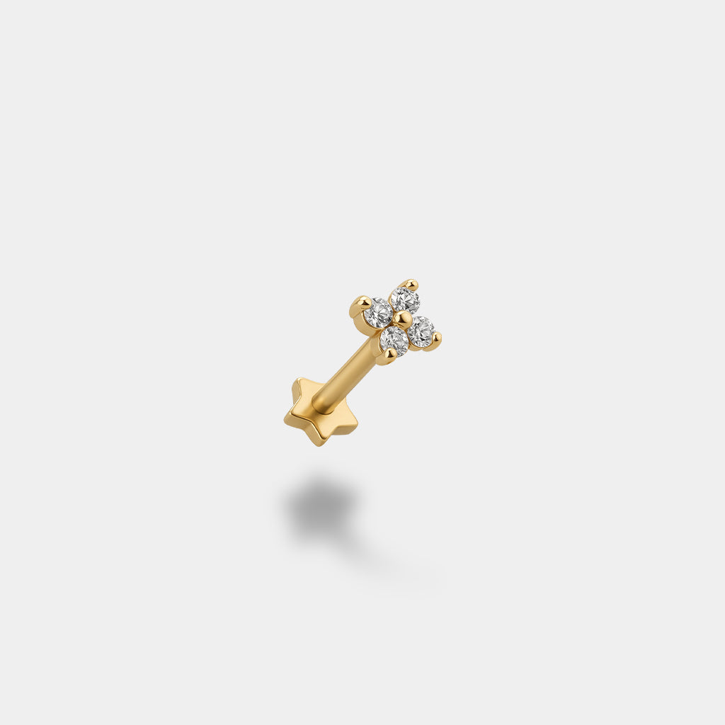 Taşlı Tragus Küpe