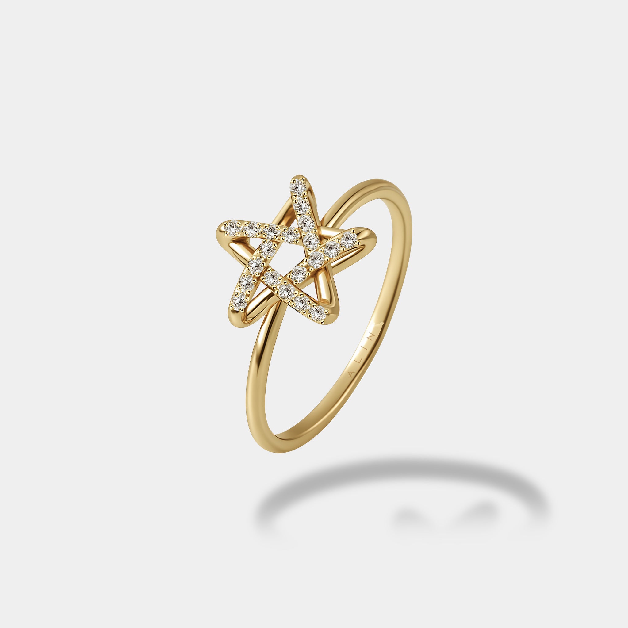 Taşlı Yıldız Yüzük