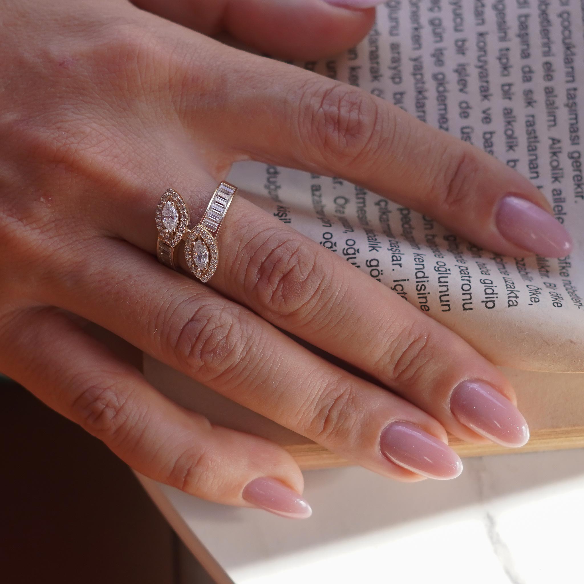 Çapraz Baget Yüzük