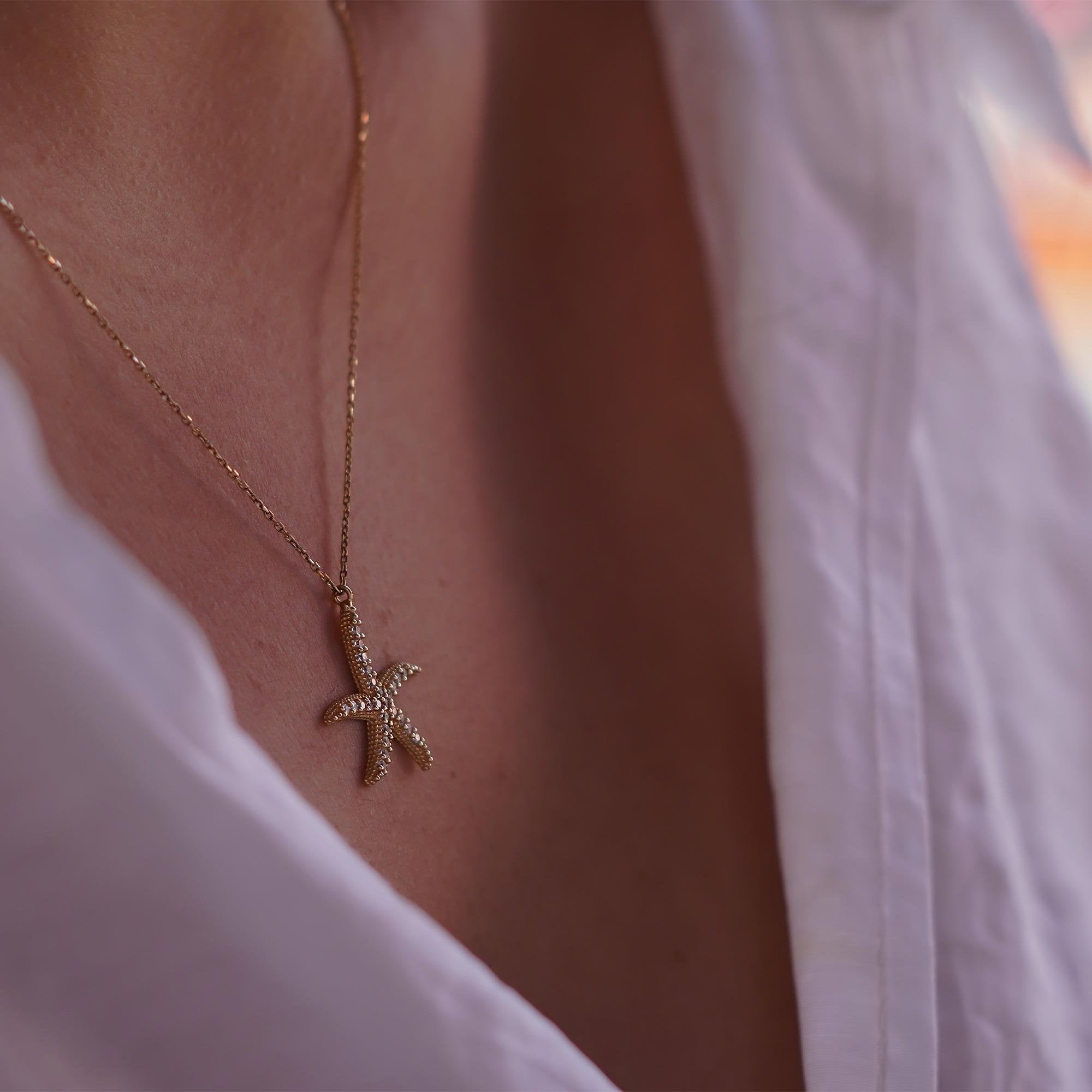 Deniz Yıldızı Kolye