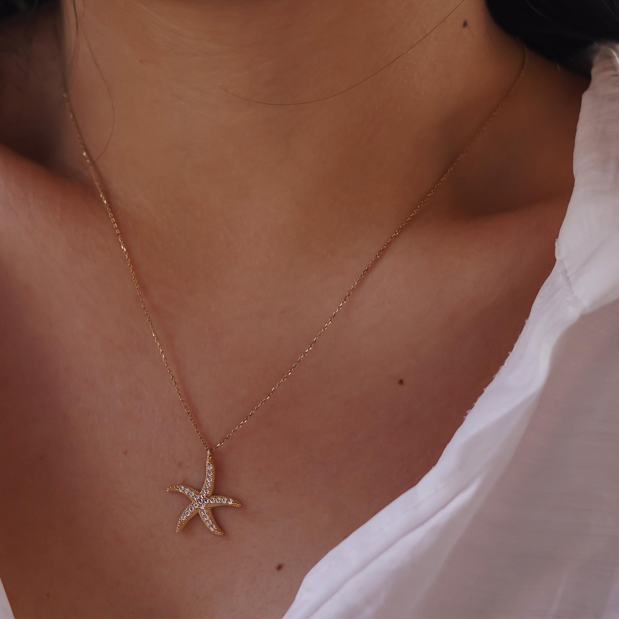 Deniz Yıldızı Kolye