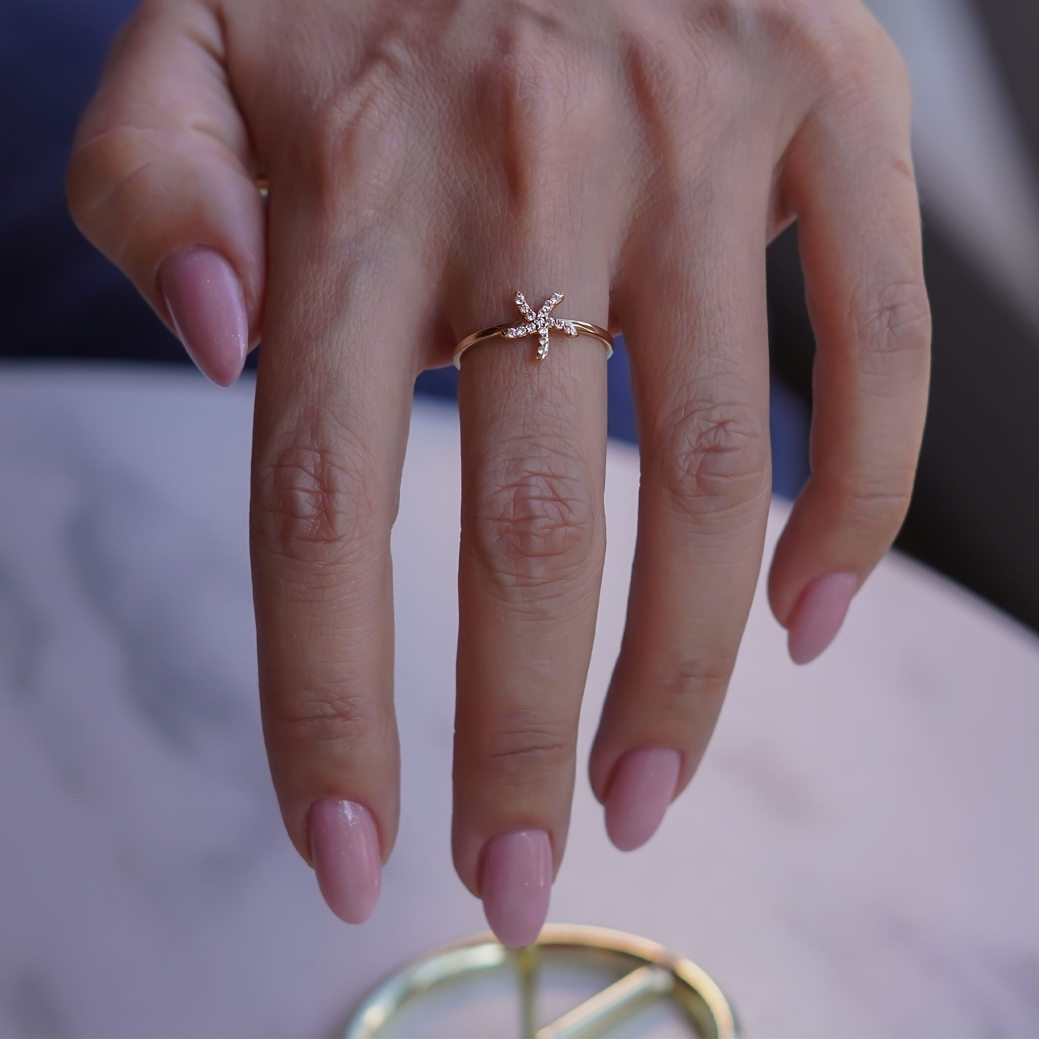 Deniz Yıldızı Yüzük