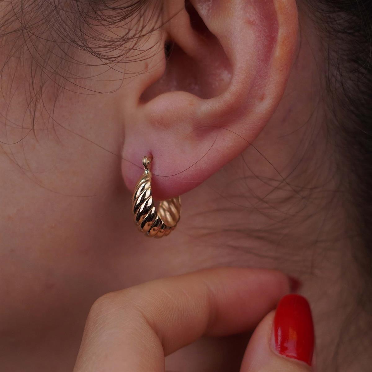 Desen İtalyan Küpe