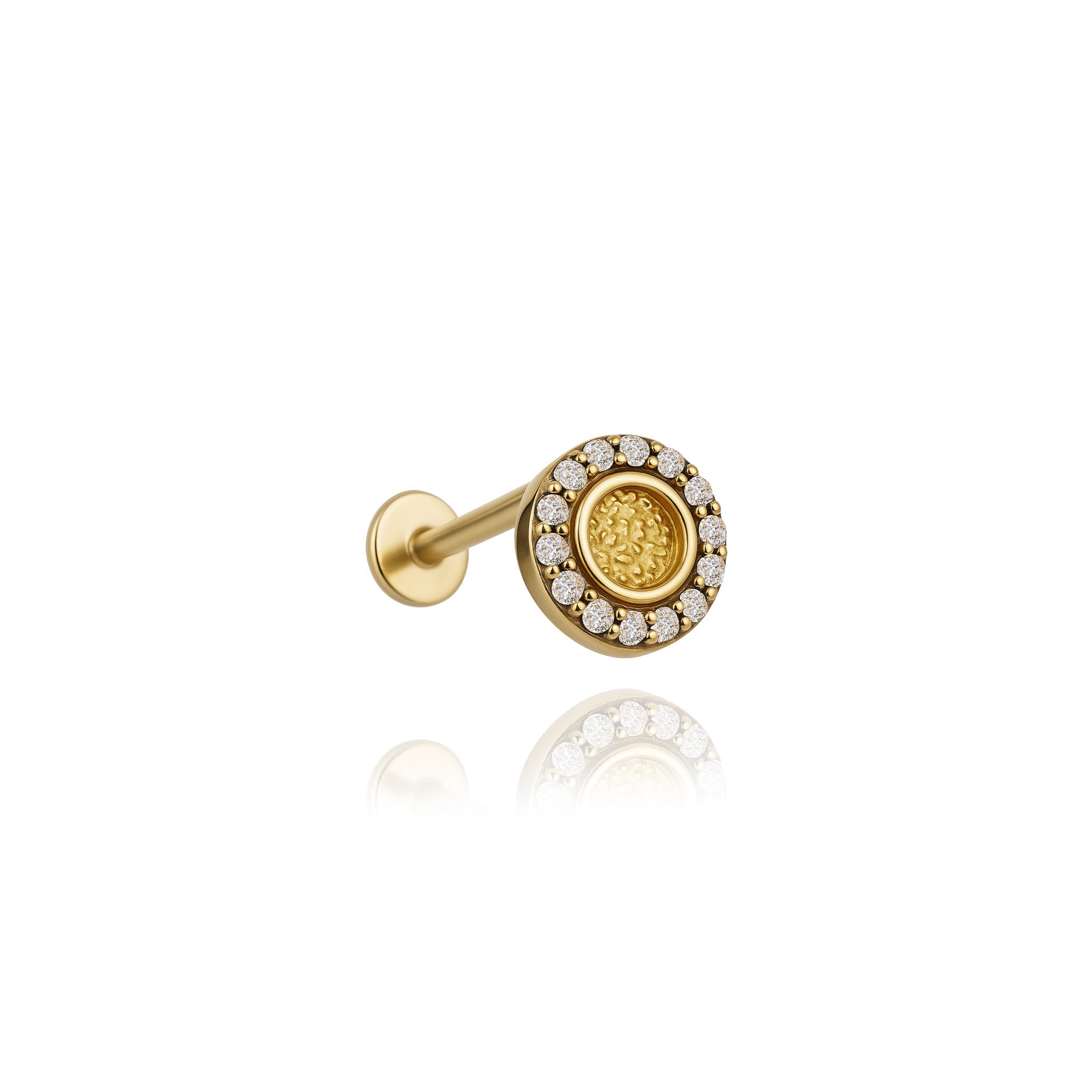 Eskitme Taşlı Piercing