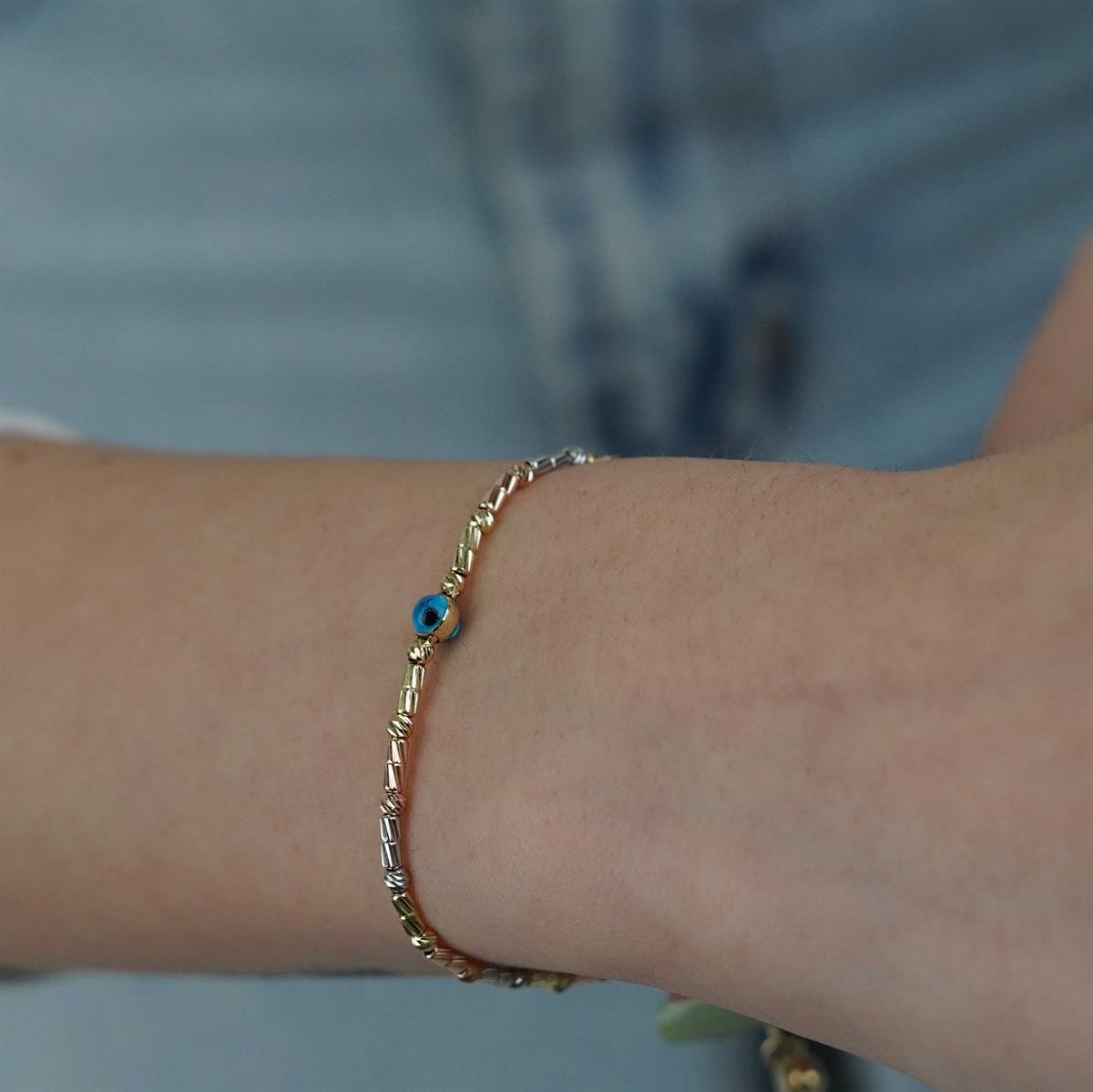 Gözlü Dorika Bileklik