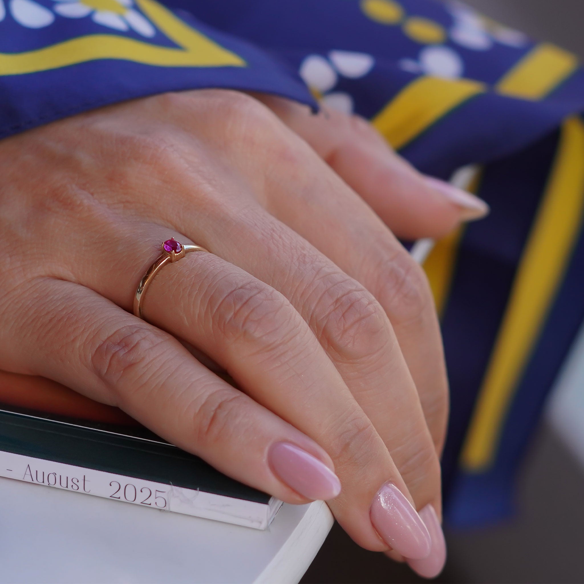 Kırmızı Opal Yüzük