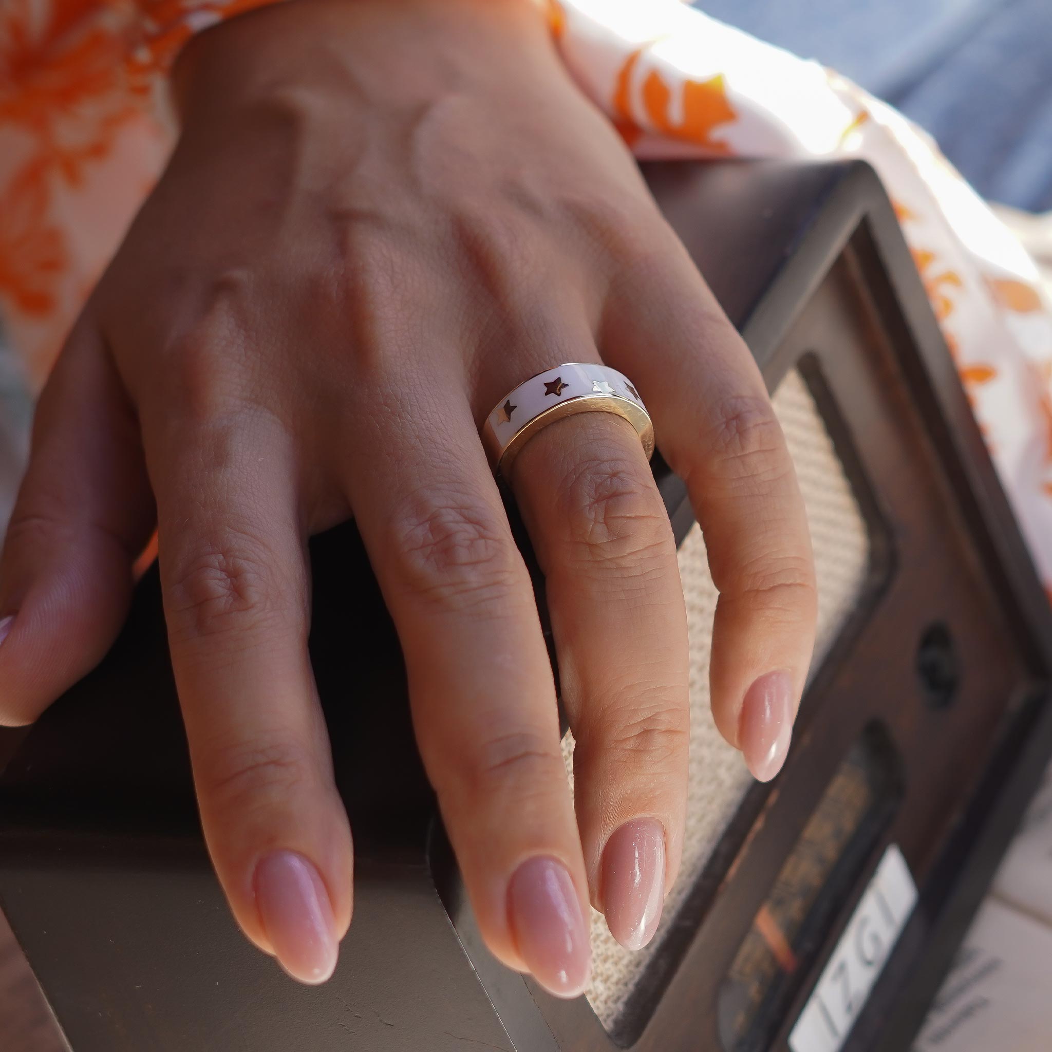 Mineli Yıldız Yüzük