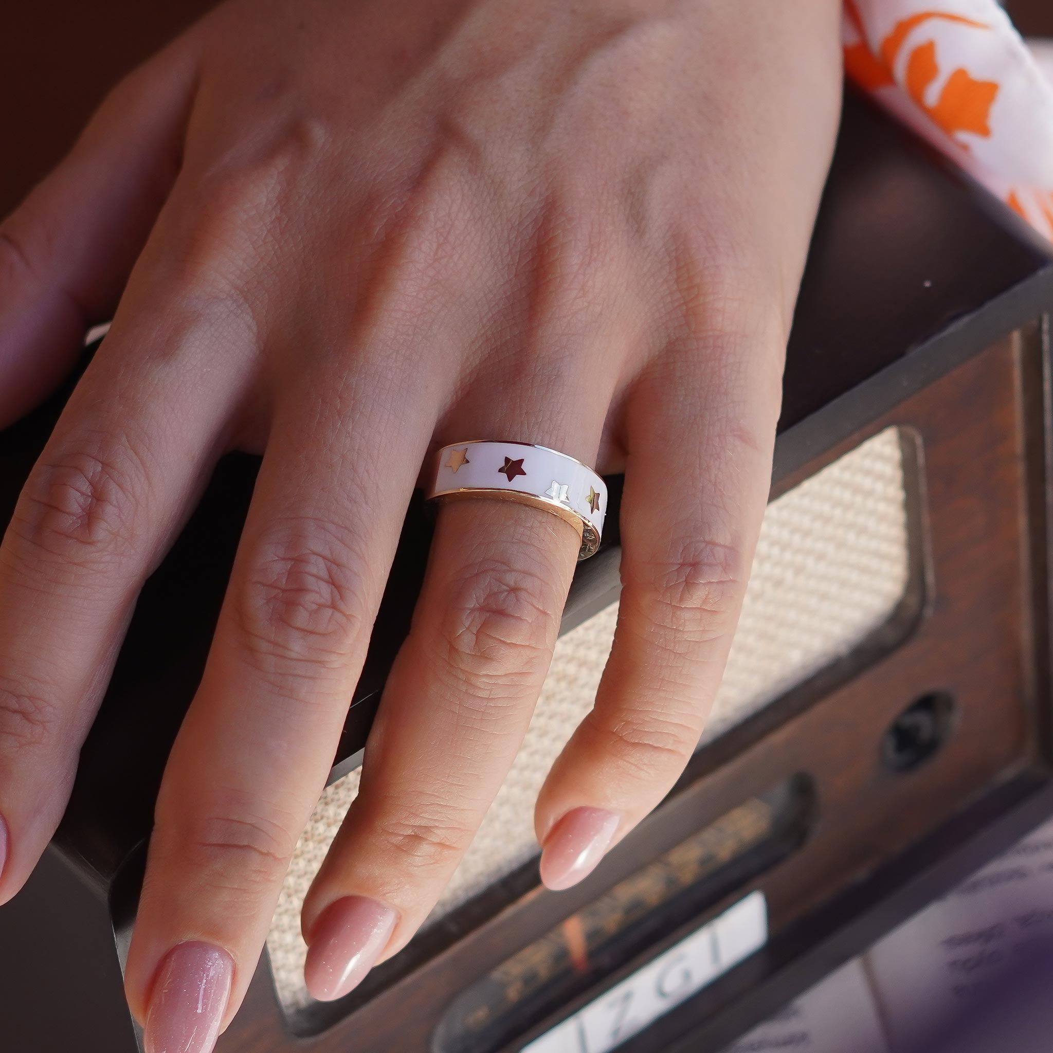 Mineli Yıldız Yüzük