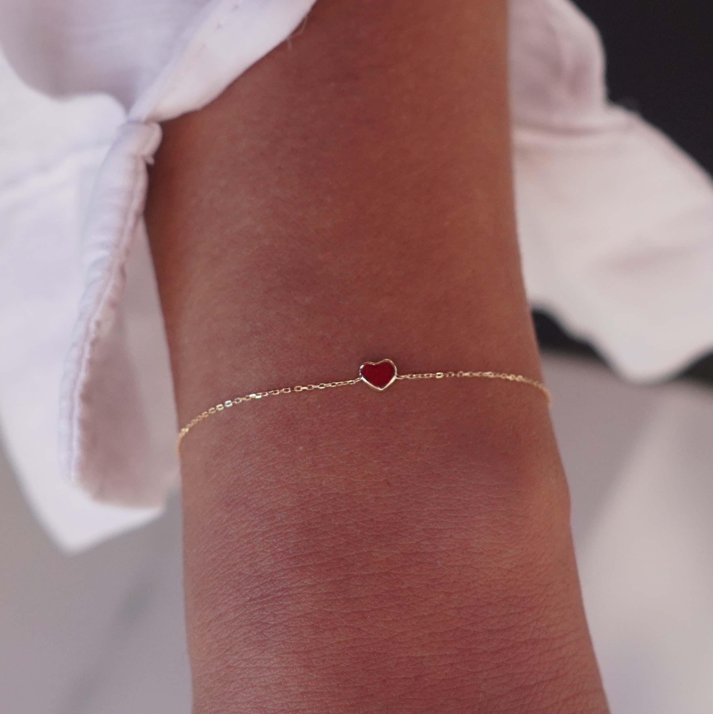 Mini Kalp Bileklik