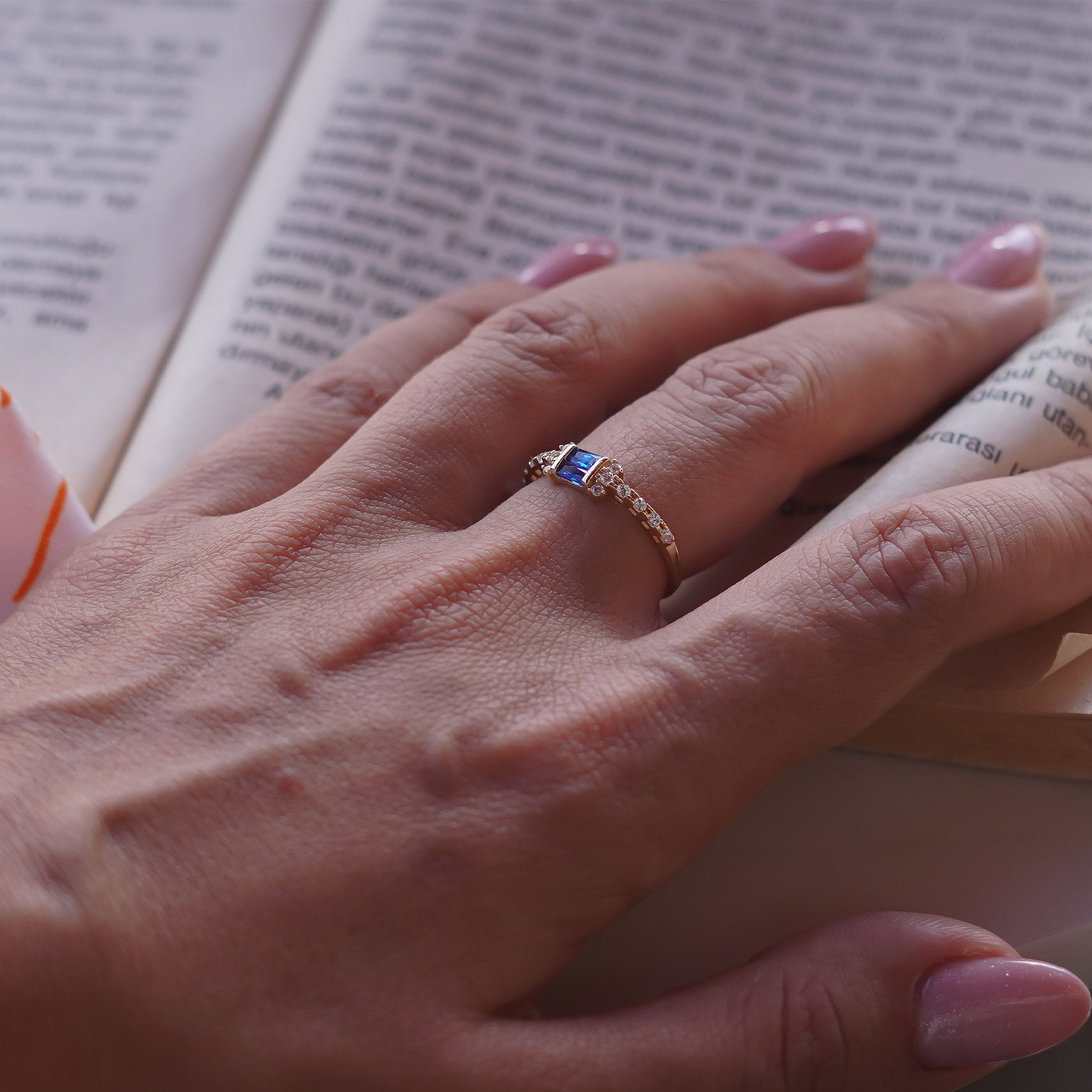 Renkli Baget Yüzük