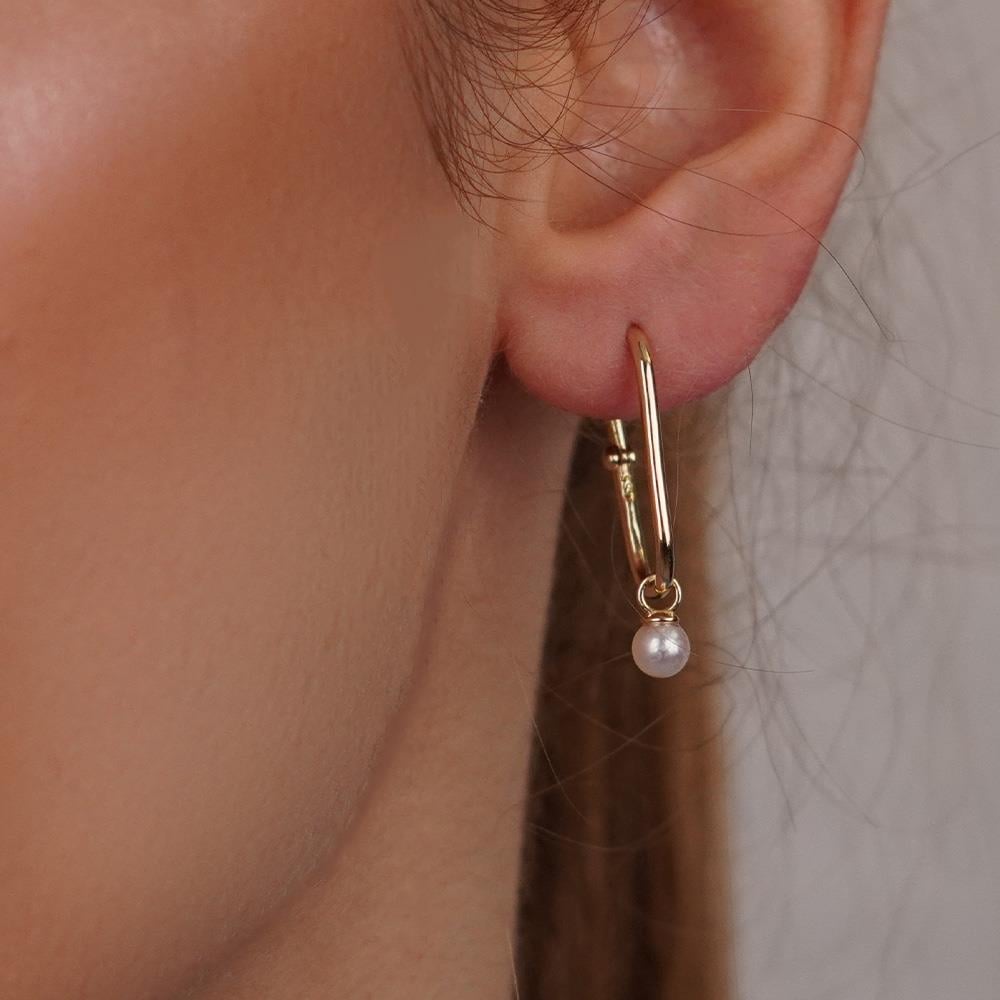 Sallantılı İnci Küpe