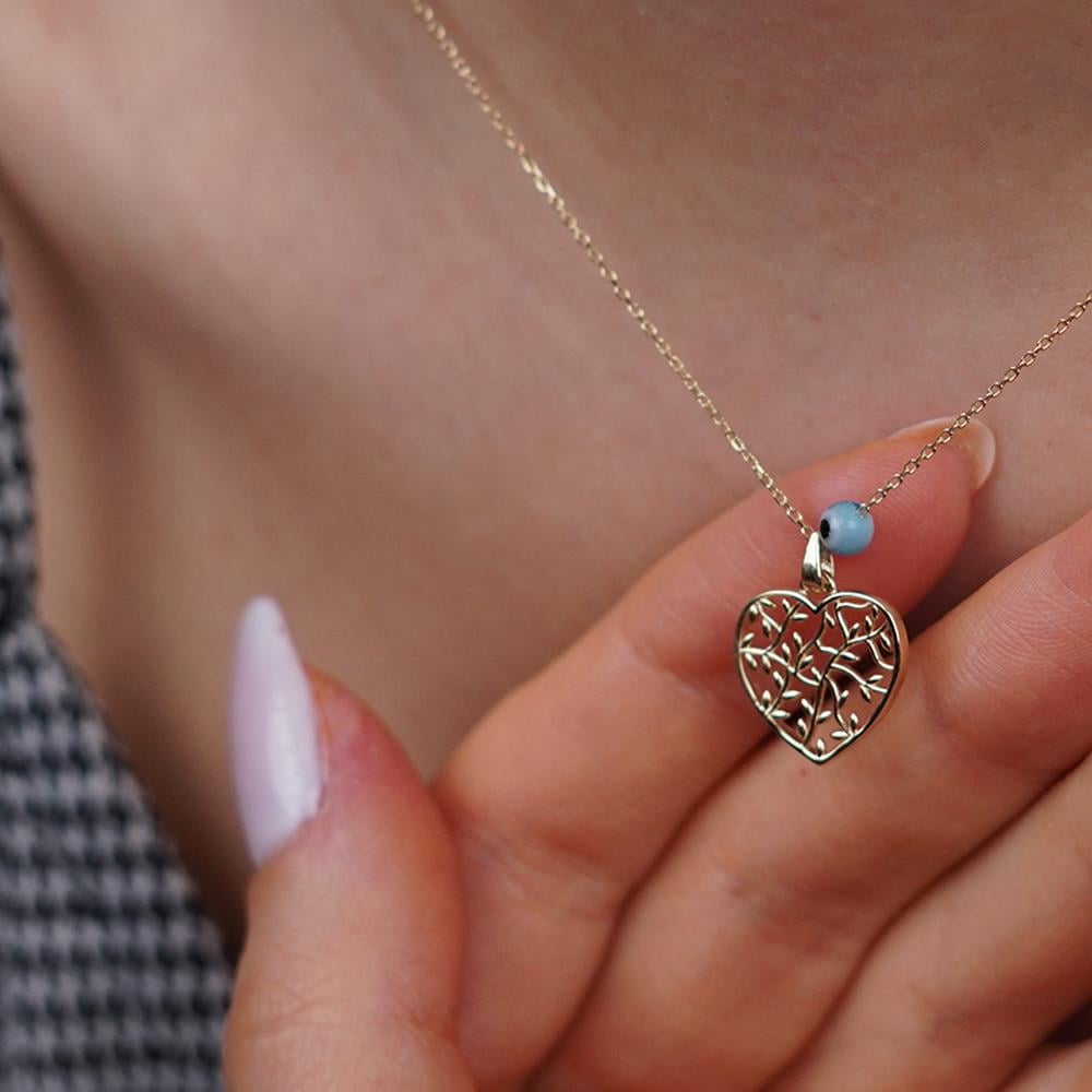 Sarmaşık Kalp Kolye