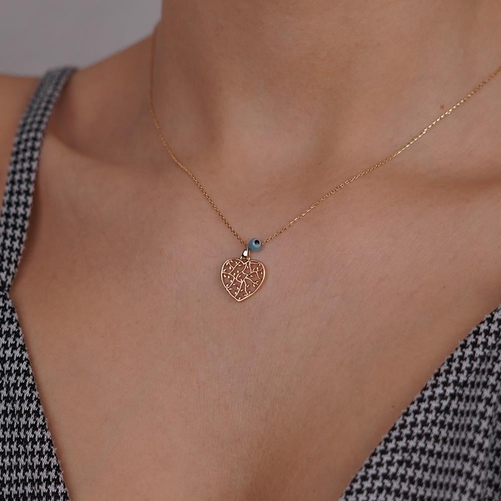 Sarmaşık Kalp Kolye