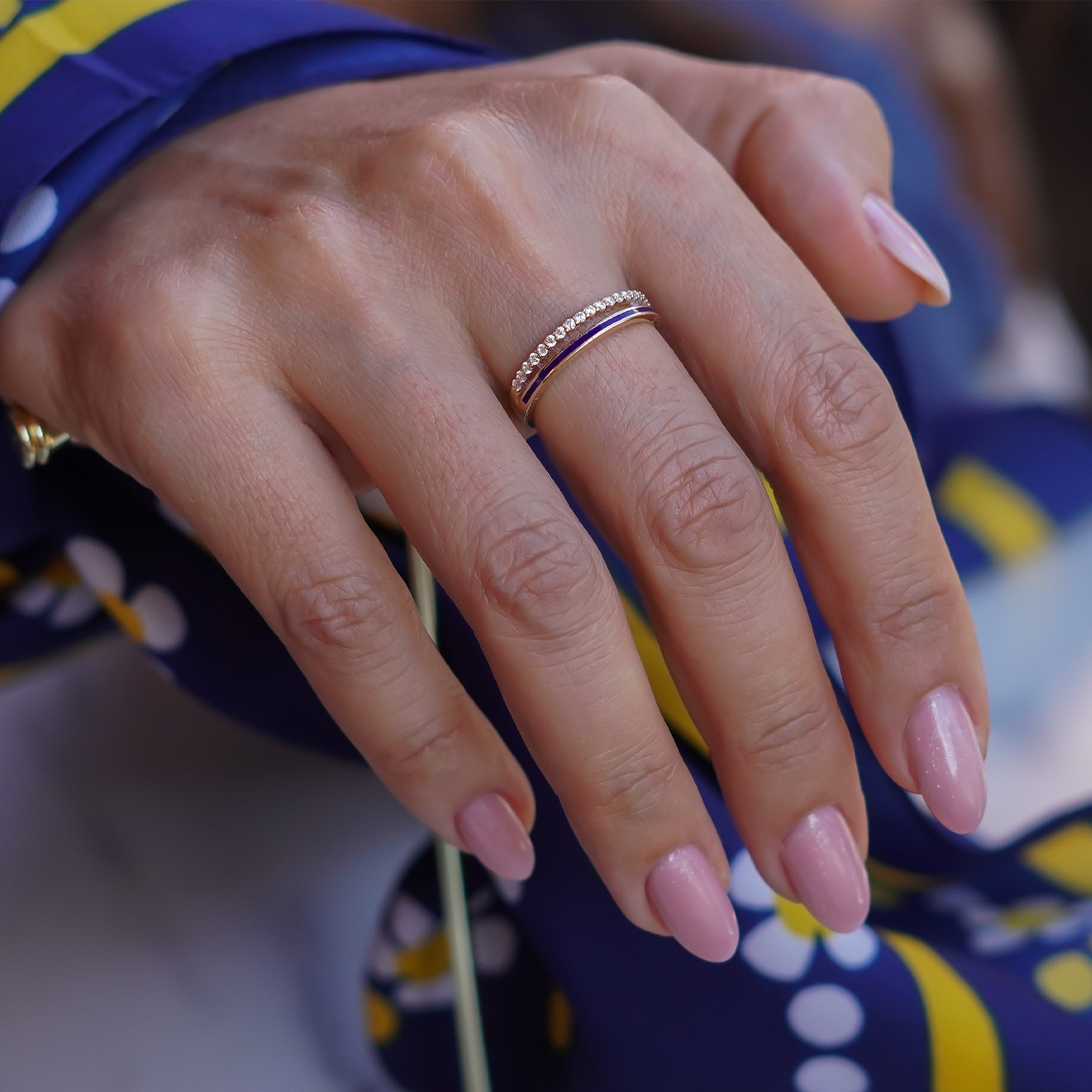 Su Yolu Şerit Yüzük