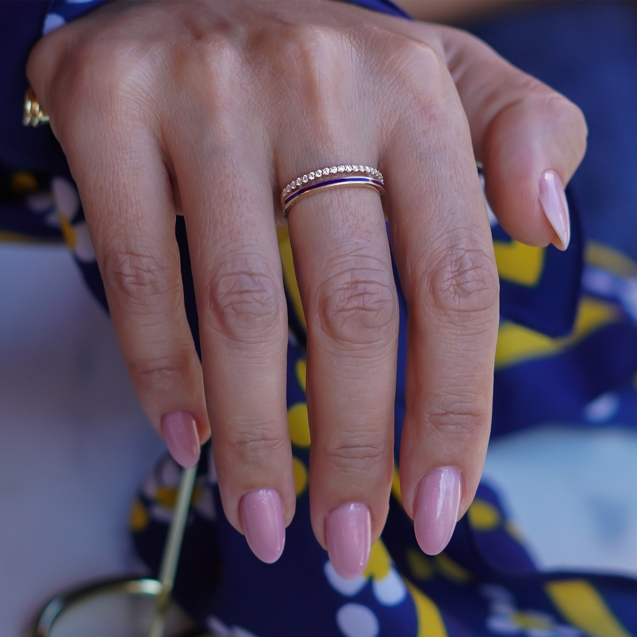 Su Yolu Şerit Yüzük