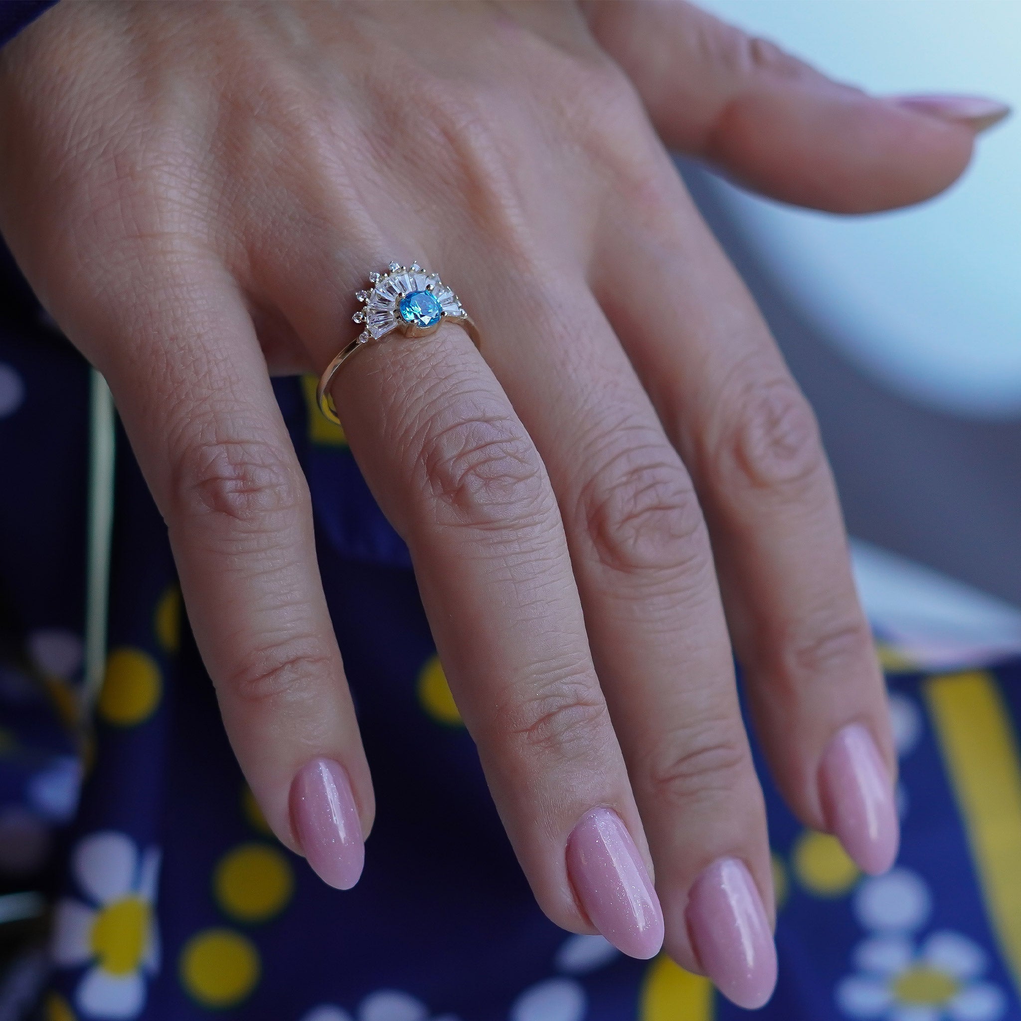 Sun Rise Baget Yüzük