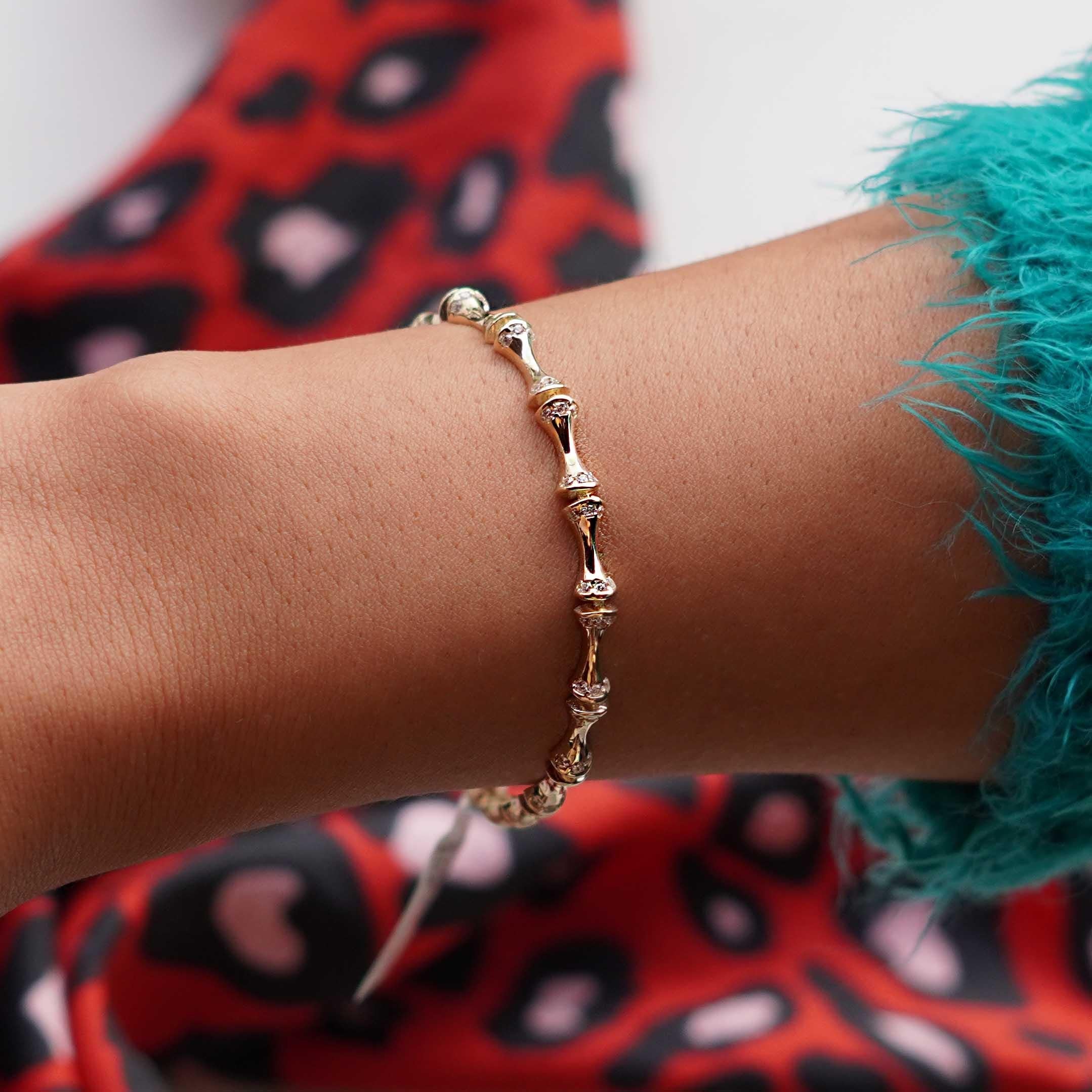 Taşlı Kemik Bileklik